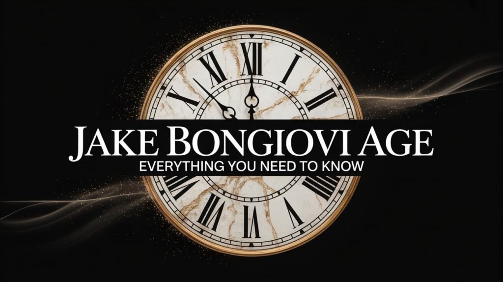 Jake Bongiovi Age Everything You Need to Know