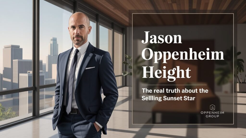Jason Oppenheim Height – The Real Truth About the Selling Sunset Star