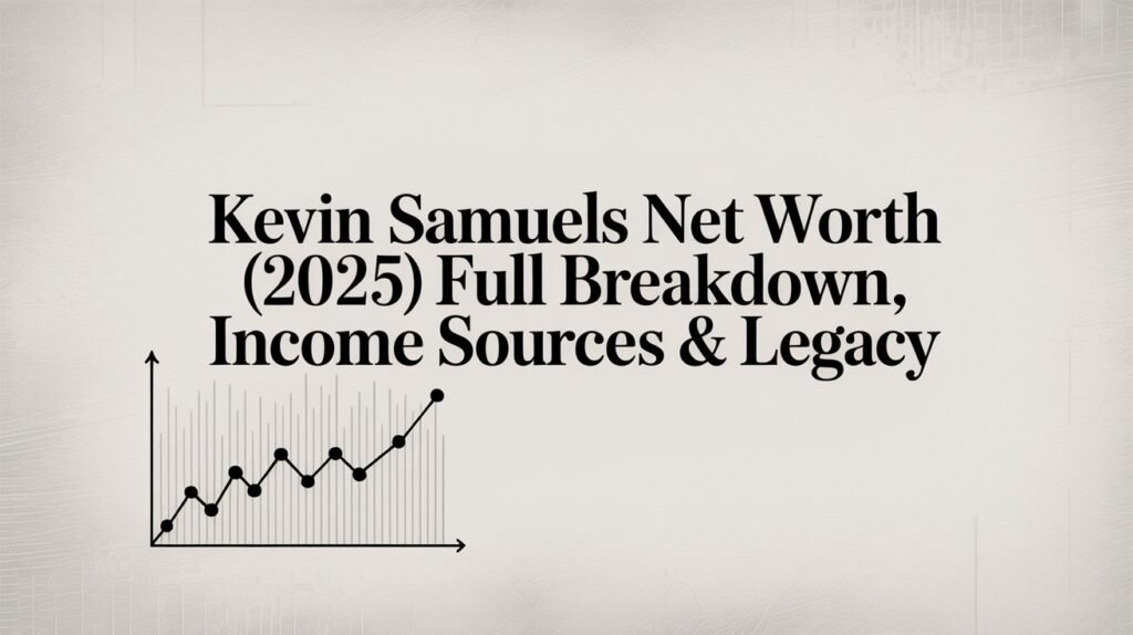 Kevin Samuels Net Worth Full Breakdown, Income Sources & Legacy