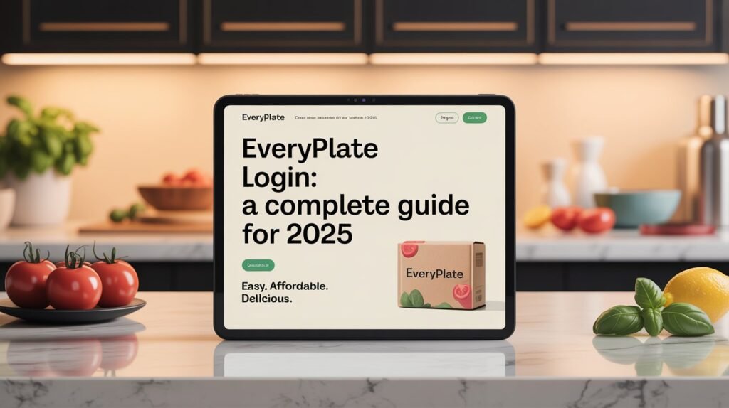 EveryPlate Login A Complete Guide for 2025