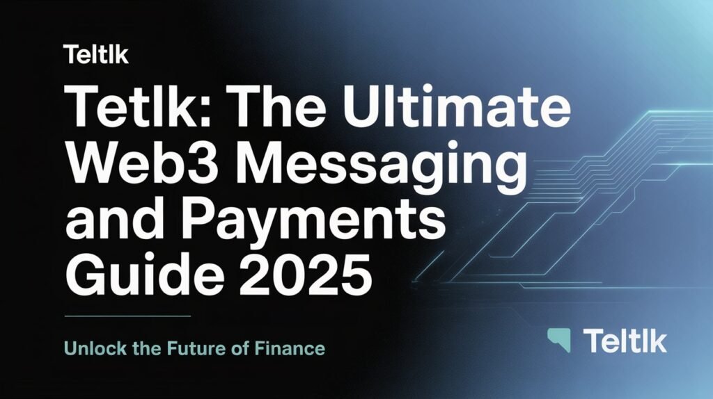 TELTLK The Ultimate Web3 Messaging and Payments Guide 2025