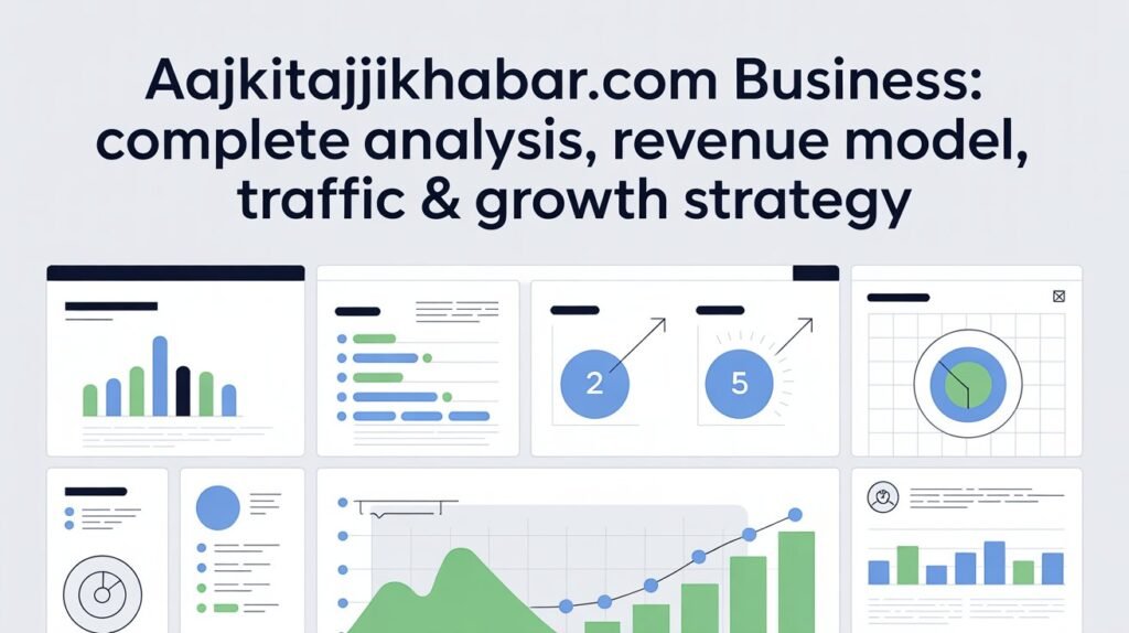 Aajkitajikhabar.com Business Complete Analysis, Revenue Model, Traffic & Growth Strategy