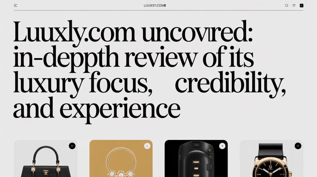 Luuxly.com Uncovered In-Depth Review of Its Luxury Focus, Credibility, and Experience