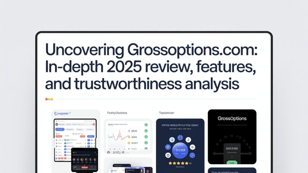 Uncovering GrossOptions.com In-Depth 2025 Review, Features, and Trustworthiness Analysis