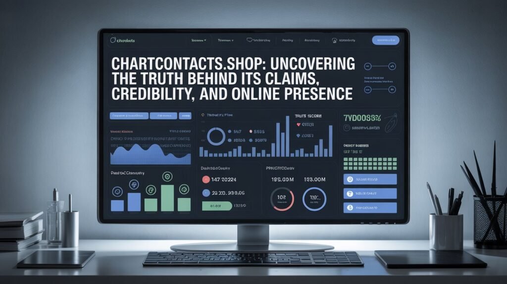 ChartContacts.shop Uncovering the Truth Behind Its Claims, Credibility, and Online Presence