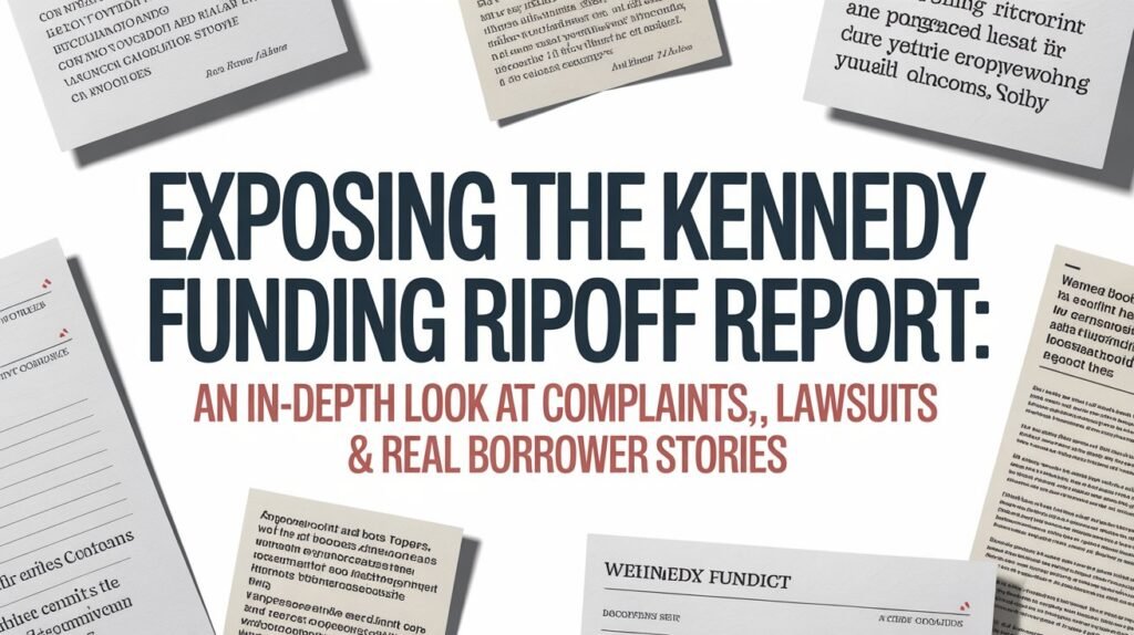 Exposing the Kennedy Funding Ripoff Report An In‑Depth Look at Complaints, Lawsuits & Real Borrower Stories