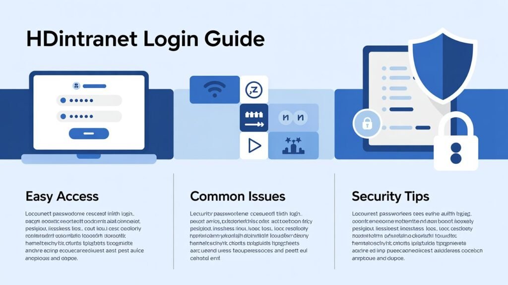 HDIntranet Login Guide Easy Access, Common Issues, and Security Tips