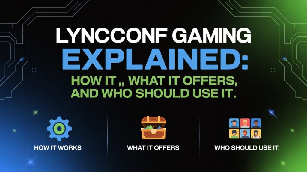 LyncConf Gaming Explained How It Works, What It Offers, and Who Should Use It