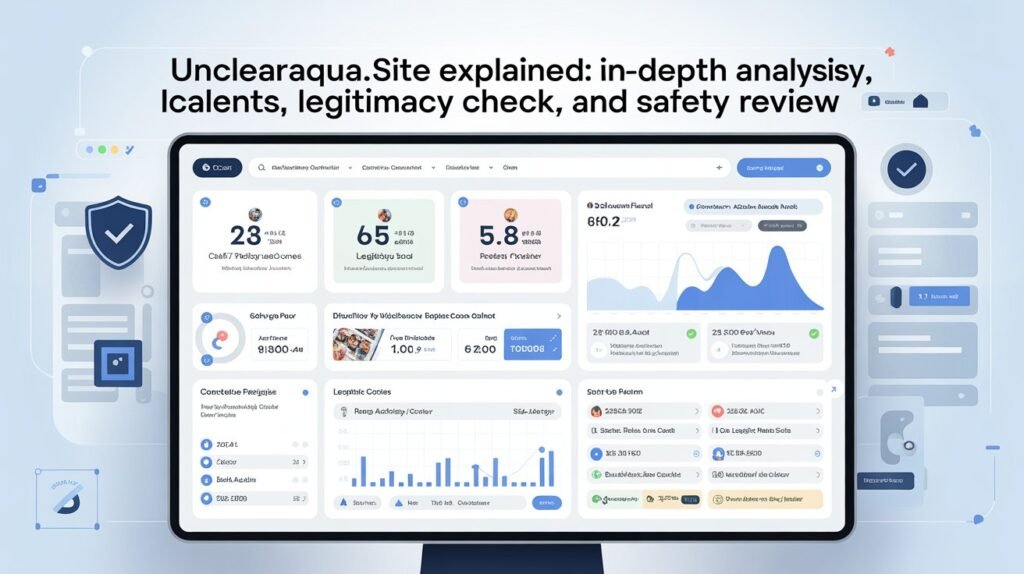 Unclearaqua.site Explained In-Depth Analysis, Legitimacy Check, and Safety Review