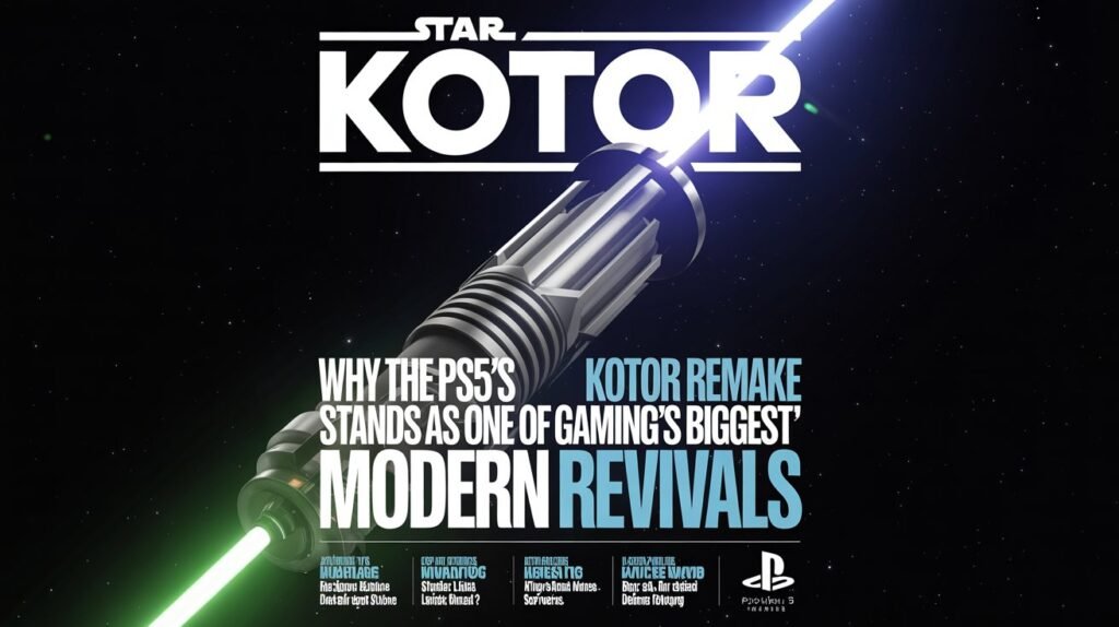 Why the PS5's KOTOR Remake Stands as One of Gaming's Biggest Modern Revivals